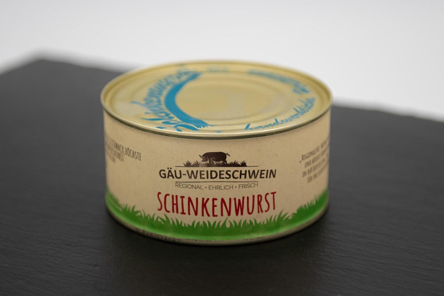 Schinkenwurst aus der Dose