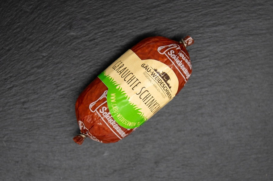 Gerauchte Schinkenwurst