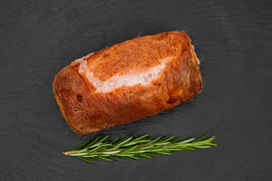 Fleischkäsbrät im Förmle