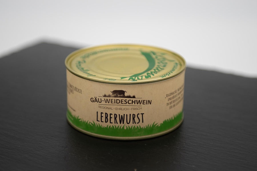 Leberwurst aus der Dose